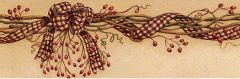 Rosehip Garland Wallpaper Border