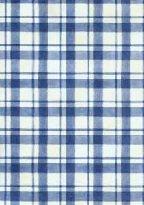Blue and White Plaid Wallpaper
