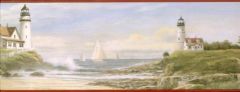 Rust Guiding Light Wallpaper Border