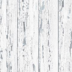 FH37532 Shiplap Wallpaper White, Blue, Turquoise, Cotton, Grey, Farmhouse Living Norwall Wallcovering