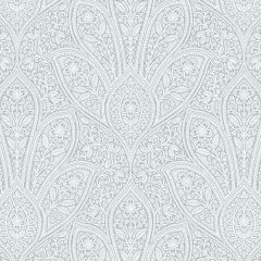 FH37545 Distressed Paisley Wallpaper Blue, Light Cloud Blue Farmhouse Living Norwall Wallcovering