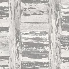 FH37559 Shutter Wallpaper Grey, White, Dove Farmhouse Living Norwall Wallcovering