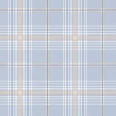 FK26927 Chic Plaid Wallpaper Blue, Taupe Fresh Kitchens 5 Norwall Wallcovering