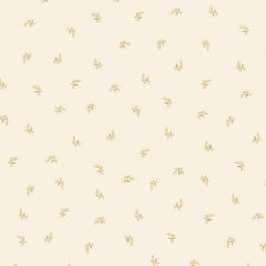 FK26940 Lilac Small Leaf Wallpaper Ochre, Brown, Cream Pretty Prints 4 Norwall Wallcovering