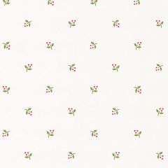 FK26941 Berry Toss Wallpaper Green, Red Fresh Kitchens 5 Norwall Wallcovering