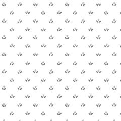 FK34404 Mini Tulip Wallpaper Black, Grey Fresh Kitchens 5 Norwall Wallcovering