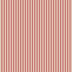 FK34407 3mm Stripe Wallpaper Red, Cream Fresh Kitchens 5 Norwall Wallcovering