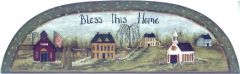 Bless This Home Arch Wallpaper Mural FK4000M