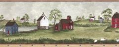 Primative Home Wallpaper Border