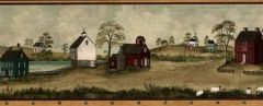 Primative Home Wallpaper Border