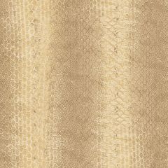 G67425 Cream Snakeskin Print Wallpaper Cream, Yellow Natural FX Norwall Wallcovering