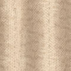G67426 Beige, Light Brown Snakeskin Print Wallpaper Natural FX Norwall Wallcovering