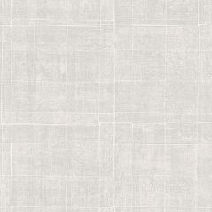 G67459 Light Grey, White Linen Grid Wallpaper Natural FX Norwall Wallcovering