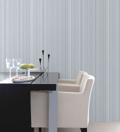 G67482 Shades of Blue Stria Striped Wallpaper Blue, Navy, light Natural FX Norwall Wallcovering