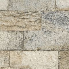 G67970 Organic Stone Wallpaper Ochre, Grey, Brown, Canvas textures Norwall Wallcovering