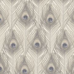 G67979 Peacock Wallpaper Beige, Cream, Cappuccino Organic textures Norwall Wallcovering