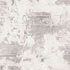 G67990 Brick Wallpaper Dark Grey, Pavement Brown Organic textures Norwall Wallcovering