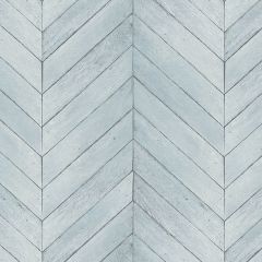 G67995 Chevron Wood Wallpaper Turquoise, Blue, Aqua, Tidewater Organic textures Norwall Wallcovering