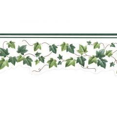 Green Leaf Ivy Vine Wallpaper Border - Signature