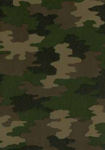 Camo Pattern Green Wallpaper