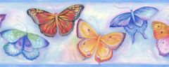 Butterfly Breezes Wallpaper Border