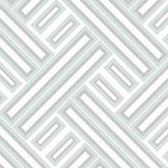 GX37605 Rectangles Wallpaper Mint, Green, Metallic Silver GeometriX Norwall Wallcovering