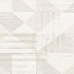 GX37653 Silk Screen Geometric Wallpaper Beige GeometriX Norwall Wallcovering