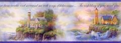 Inspirational Lighthouse Wallpaper Border