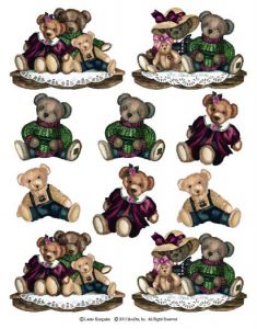 Teddy Bear Wallpaper Cutouts