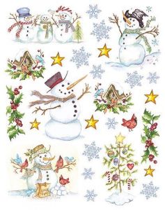 Winter Wallpaper Cutouts