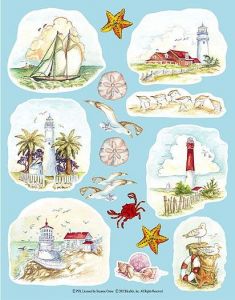 Seashore Wallpaper Cutouts