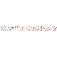 Friends Forever Alphabet Border