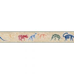 Friends Forever Dino Dig Dinosaur Border