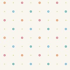 Friends Forever Dena Floral Dot Wallpaper