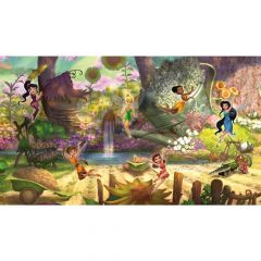 Walt Disney Kids Ii Disney Fairies Pixie Hollow Mural