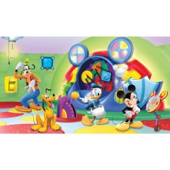 Walt Disney Kids Ii Mcky Friends Clbhse Capers Mural