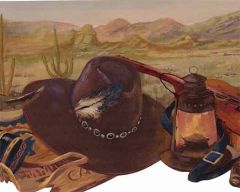 Die Cut Western Attire Wallpaper Border