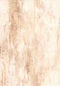 Wood Paneling Beige Wallpaper