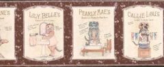 Laundry Purrrfect Cat Wallpaper Border