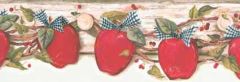 Off-White Country Apple Wallpaper Border