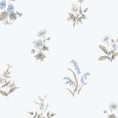 KE29936 Garden Spot Wallpaper Blue, Beige Kitchen Elements Norwall Wallcovering