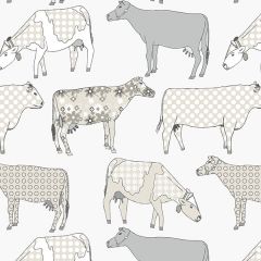 KE29952 Cow Parade Wallpaper Green CREATIVE KITCHENS Norwall Wallcovering