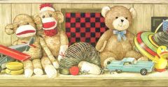 Childrens Playroom Wallpaper Border