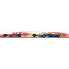 Cool Kids Race Car Border