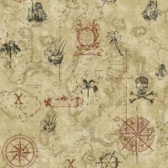 Cool Kids Pirate Map Wallpaper