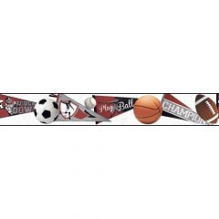 Cool Kids Sports Ball Border