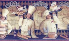 Chef Wallpaper Border