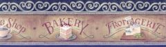 Cafe and Bakery Wallpaper Border