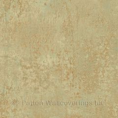 LL36202 Frost Wallpaper Green, Metallic Copper Illusions Norwall Wallcovering