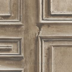 LL36212 Wood Panel Wallpaper Brown Illusions Norwall Wallcovering
